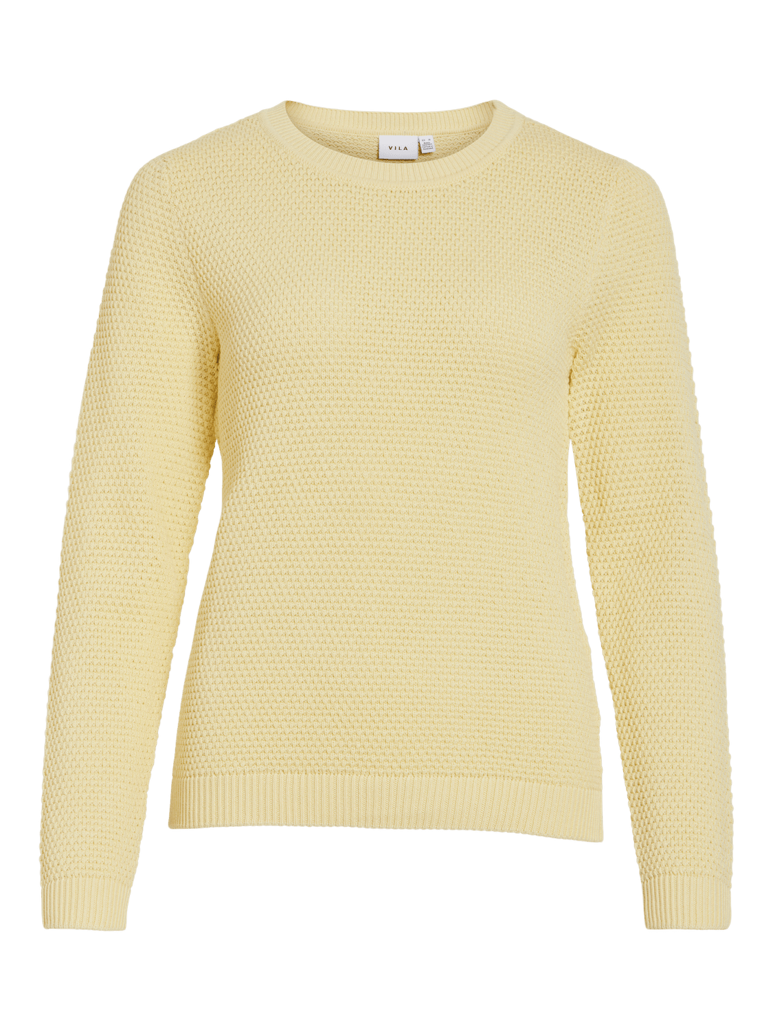 VIDALO Pullover - Pastel Yellow - VERO MODA & VILA Bergvik
